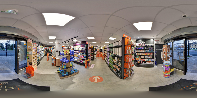 Visite virtuelle 360 de Pharmacie Rocade du forum - Talence