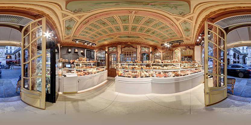 Visite virtuelle 360 de Maison Bergeron à Paris – Boulangerie – Webvisite