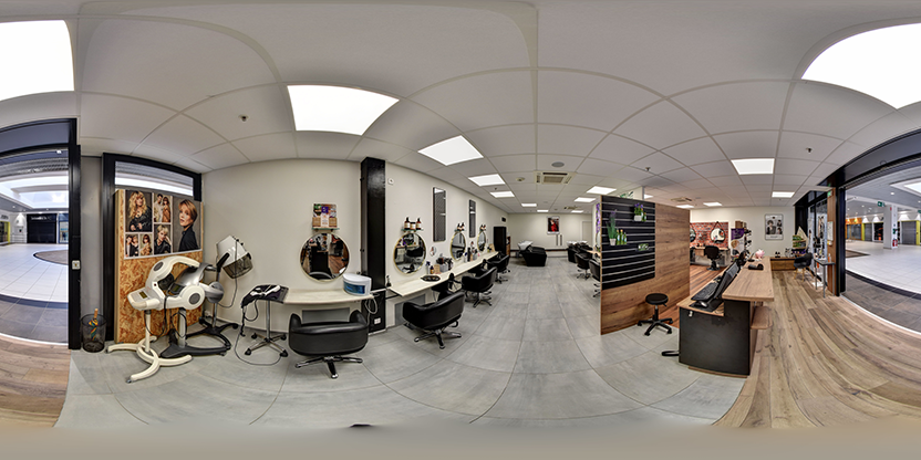 Visite virtuelle 360° de FD Coiffure PK3 à Cholet – Salon de coiffure – Webvisite