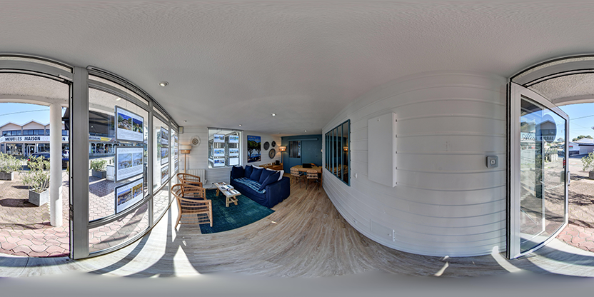 Visite virtuelle 360 de Barnes Phare Du Cap Ferret a Lège-Cap-Ferret - Webvisite
