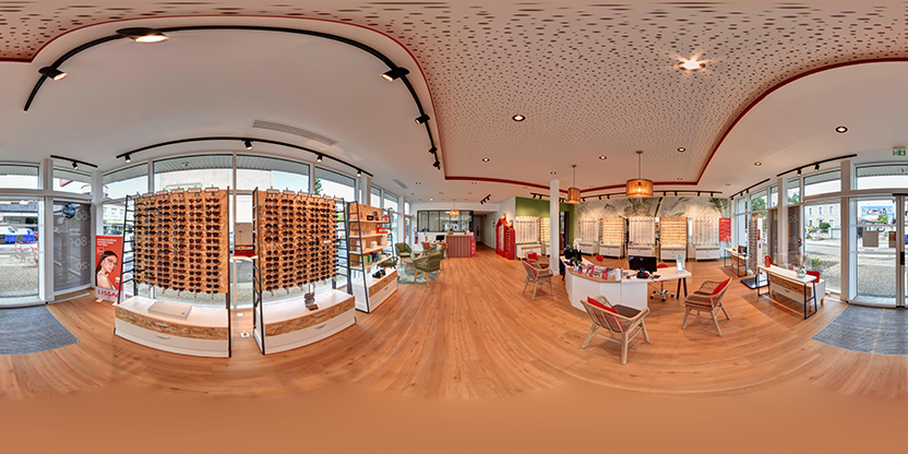 Visite virtuelle 360 de Lissac - opticien agen - Agen