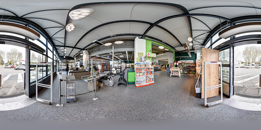 Visite virtuelle 360 de Carrefour Contact - Aubignan a Aubignan - Webvisite