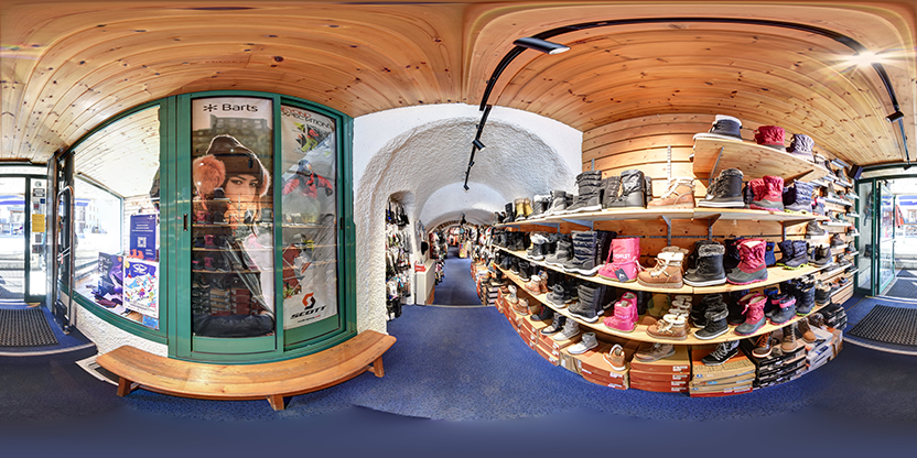 Visite virtuelle 360° de Intersport Montagne à Le Monêtier-les-Bains – Magasin d'articles de sports – Webvisite