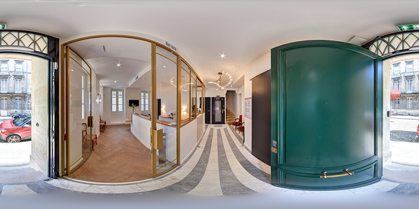 Visite virtuelle 360 de Dermatologie Bordeaux Quinconces - Bordeaux