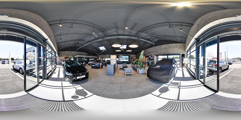Visite virtuelle 360 de Espace Rc Automobiles - Seat Nîmes à Nîmes – Concessionnaire automobile – Webvisite