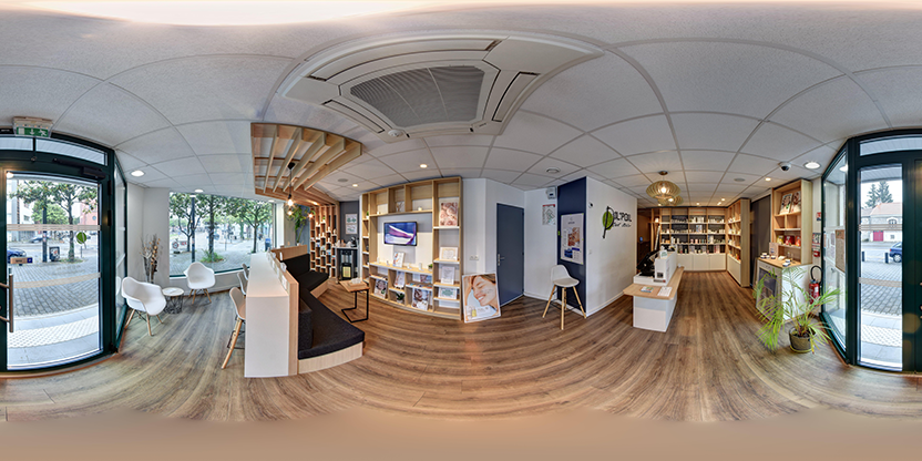 Visite virtuelle 360° de Pil'Poil Pour Vous à Nantes – Institut de beauté – Webvisite
