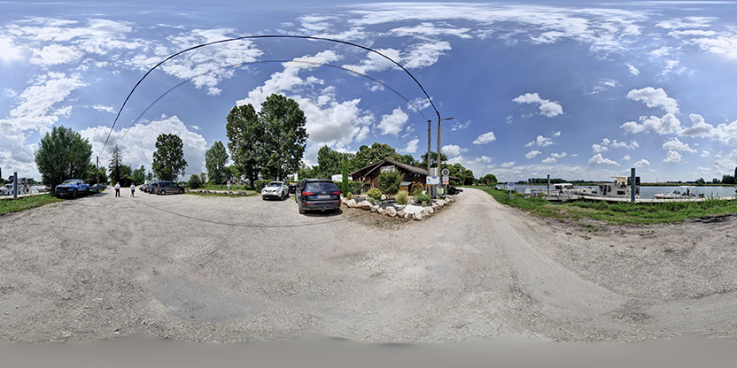 Visite virtuelle 360 de Camping Les Herlequins - Saint-Usage