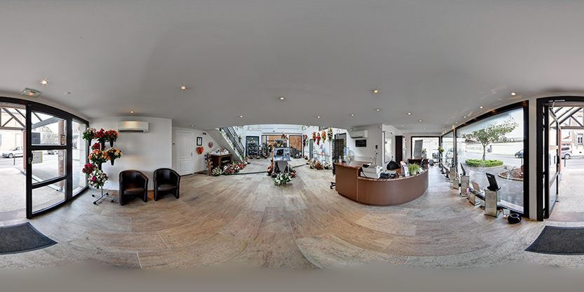 Visite virtuelle 360 de Pompes Funèbres Delassasseigne à Sens – Pompes funèbres – Webvisite