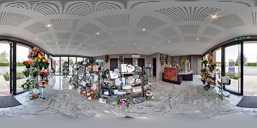 Visite virtuelle 360 de Pompes Funèbres Gallot - Bray-sur-Seine