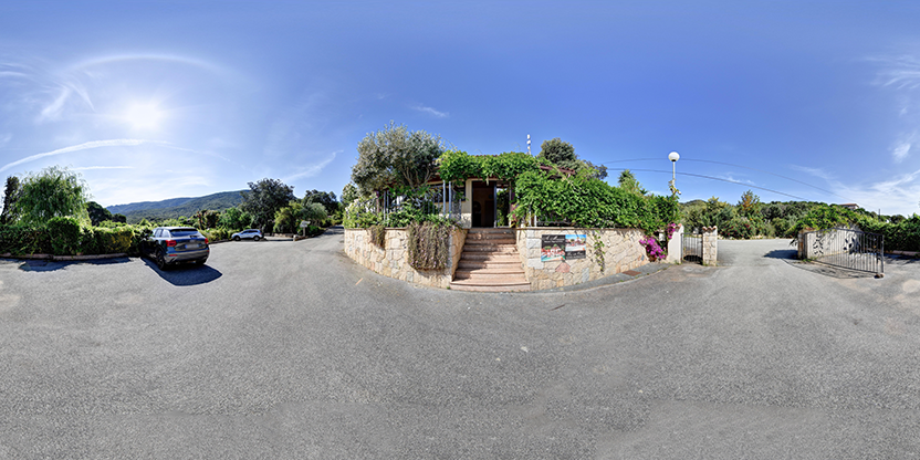 Visite virtuelle 360° de Résidence Lecci e Murta à Belvédère-Campomoro – Camping – Webvisite