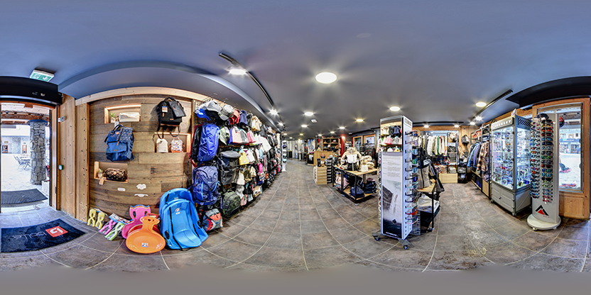 Visite virtuelle 360° de Sport 2000 Christian Sports Bois Mean à Les Orres – Magasin d'articles de sports – Webvisite