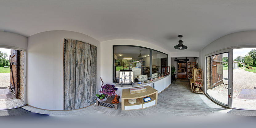 Visite virtuelle 360 de Le Séchoir à Bulles - Manot