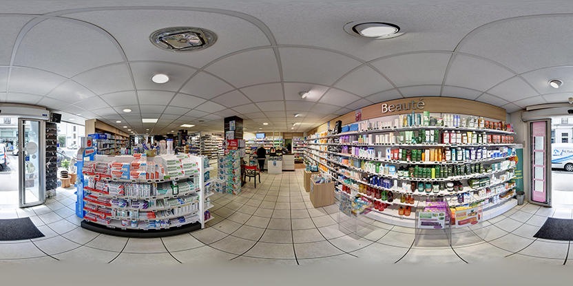 Visite virtuelle 360° de Pharmacie du Serpent à Brest – Pharmacie – Webvisite