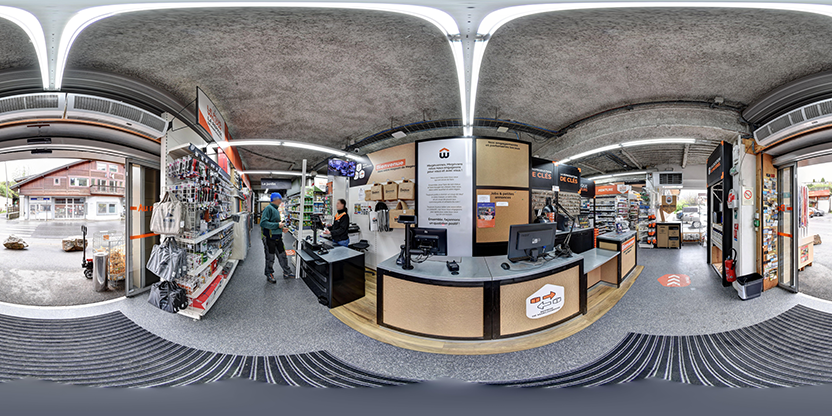 Visite virtuelle 360 de Weldom - Megève - Megève