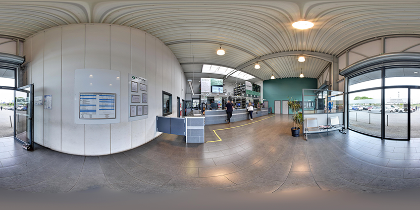 Visite virtuelle 360° de Capnor à Dunkerque – Atelier de réparation – Webvisite