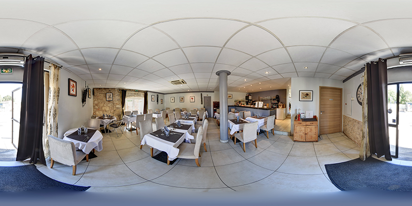 Visite virtuelle 360° de Il Romantico à Castries – Restaurant – Webvisite