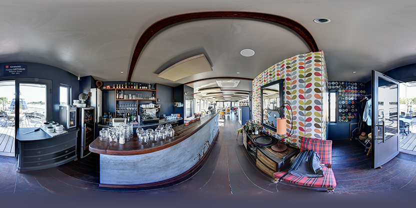 Visite virtuelle 360 de Piano Barge - Vannes