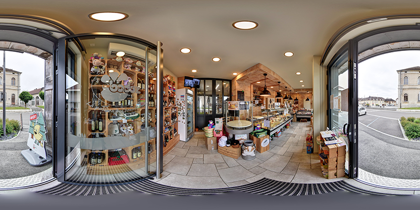 Visite virtuelle 360° de Fromagerie Badoz Levier à Levier – Fromagerie – Webvisite