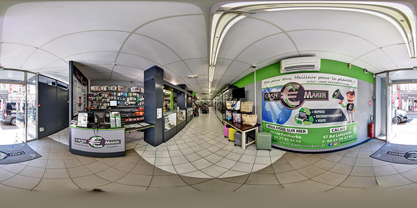 Visite virtuelle 360 de Cash Maker Boulogne-sur-Mer - Boulogne-sur-Mer