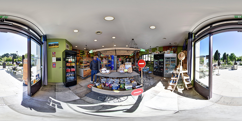 Visite virtuelle 360 de La Maison du Gibassier à Lourmarin – Boulangerie – Webvisite