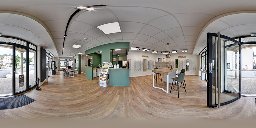 Visite virtuelle 360 de Alix Optique - Bourg-Argental