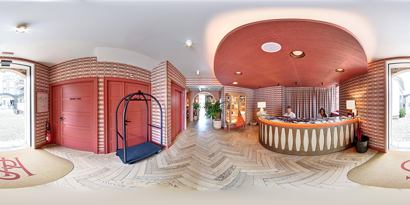 Visite virtuelle 360° de Hôtel Silhouette à Biarritz – Hôtel – Webvisite