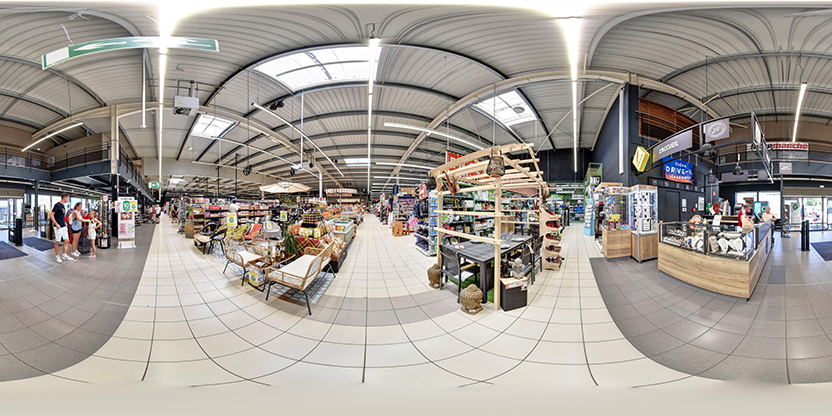 Visite virtuelle 360 de Intermarché Super Gérardmer - Gérardmer