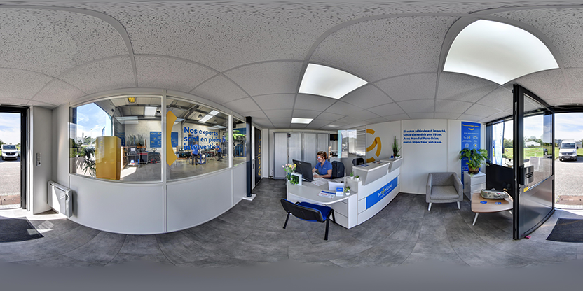 Visite virtuelle 360° de Mondial Pare-Brise à Vierzon – Garage – Webvisite