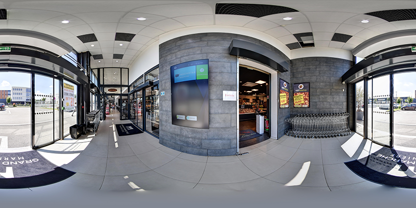 Visite virtuelle 360 de Grand Marché Marnière - Plaisir - Plaisir