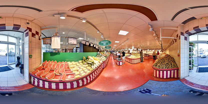 Visite virtuelle 360 de Grand Marché Marnière - La Queue-lez-Yvelines - La Queue-lez-Yvelines