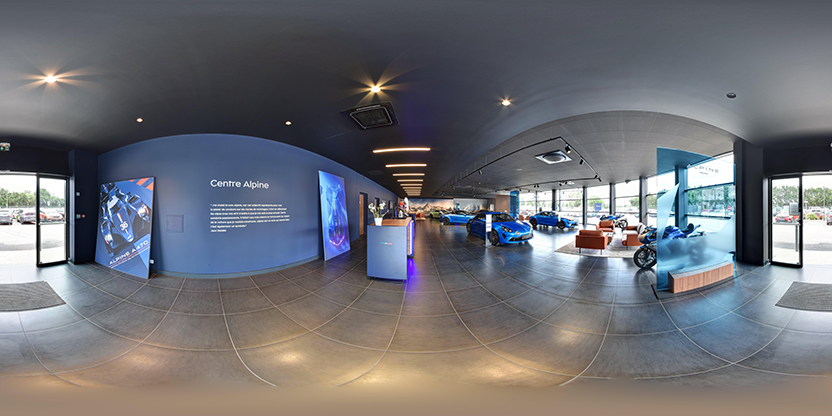 Visite virtuelle 360° de Centre Alpine Dijon à Dijon – Concessionnaire automobile – Webvisite