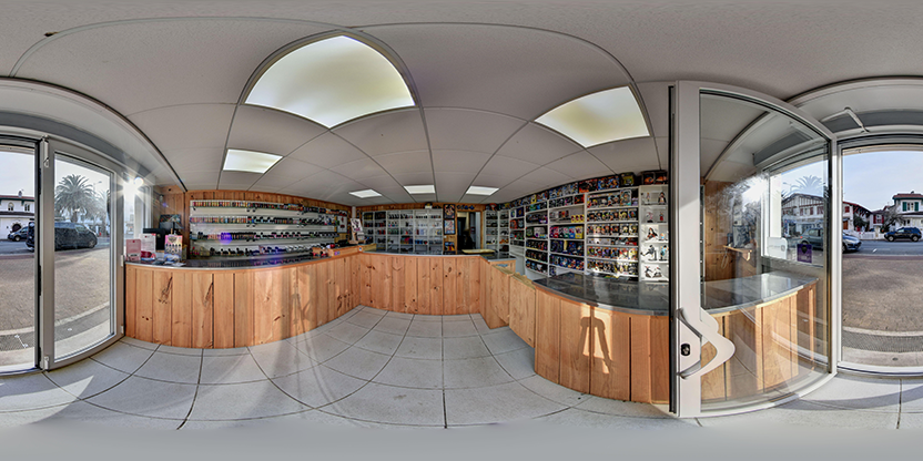 Visite virtuelle 360 de vapplestore plage - Hendaye