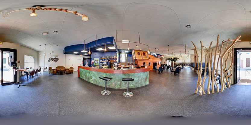 Visite virtuelle 360° de Le marin d’eau douce à Espéraza – Crêperie – Webvisite