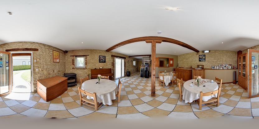Visite virtuelle 360° de Le Clos Poli à Montigny-les-Monts – Gîte – Webvisite