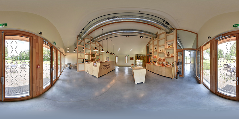 Visite virtuelle 360 de Ferme de la Forêt - Courtes