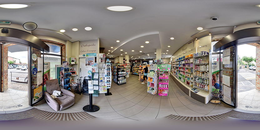 Visite virtuelle 360° de Pharmacie Lagoueyte à Soustons – Pharmacie – Webvisite