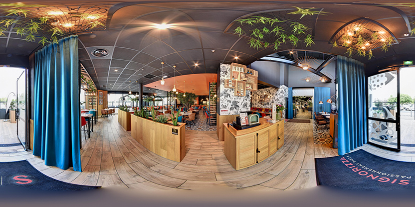 Professionnels du secteur Pizzeria en visite virtuelle - Webvisite