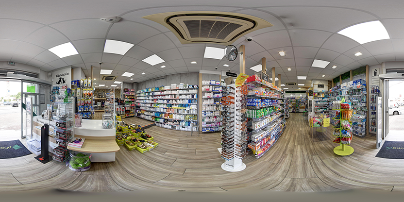 Visite virtuelle 360 de Pharmacie Porte d'Azur - Bandol
