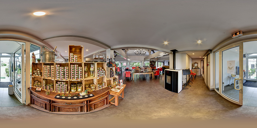 Visite virtuelle 360° de Le Pavillon à Saint-Sever – Restaurant – Webvisite