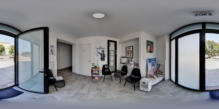Visite virtuelle 360 de Patrick Soetewey Kinésithérapeute - Ajaccio