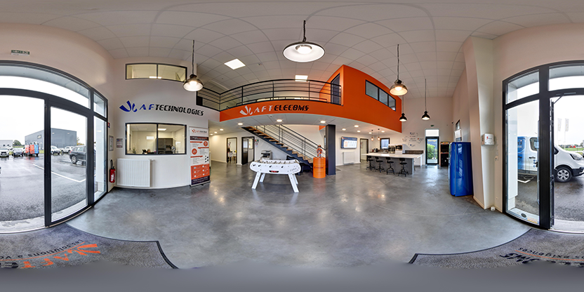 Visite virtuelle 360 de AF Télécoms a Ranville - Webvisite