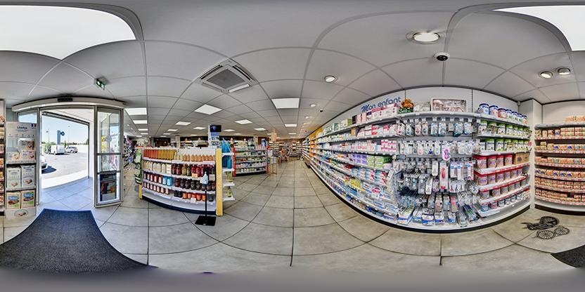 Visite virtuelle 360 de Pharmacie de Mirman - Caissargues