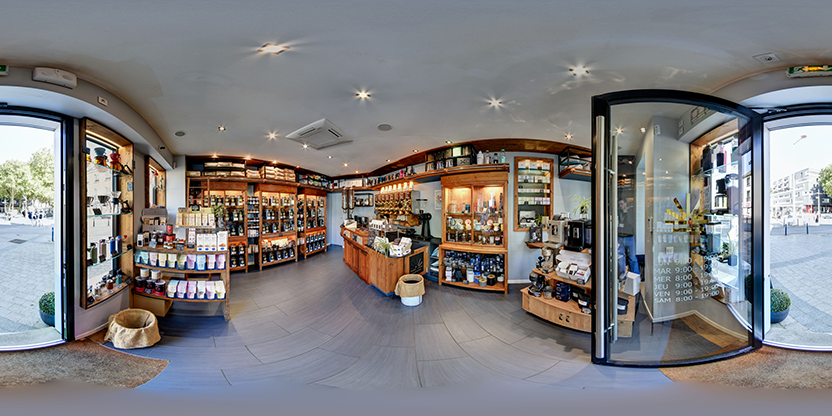 Visite virtuelle 360 de Café d'Oriant La Boutique - Lorient