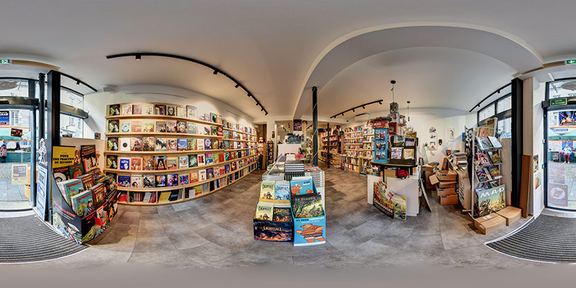 Visite virtuelle 360 de BD-West - Saint-Brieuc