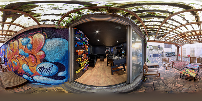 Visite virtuelle 360° de Sorry Mom Tatouage à Toulouse – Salon de tatouage et piercing – Webvisite