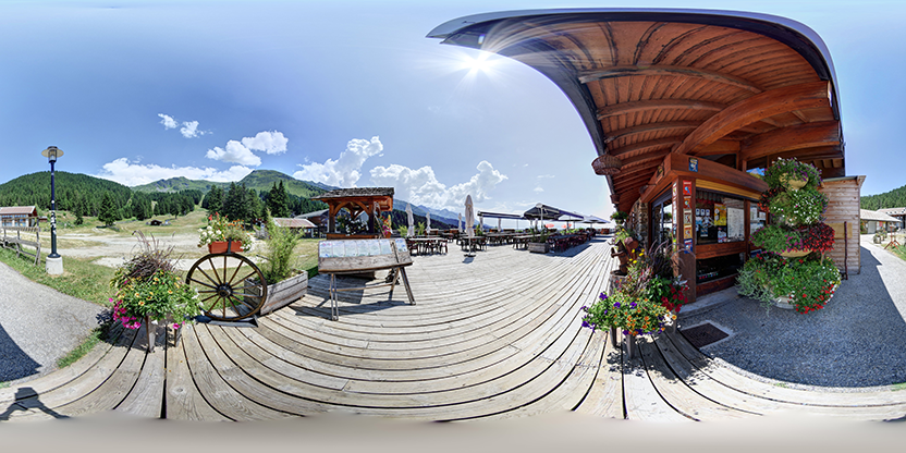 Visite virtuelle 360 de Le Farinaud à Theys – Restaurant – Webvisite
