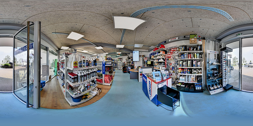 Visite virtuelle 360° de Quiberon Nautic - Location de Bateaux et Magasin Uship à Quiberon – Concessionnaire de bateaux – Webvisite