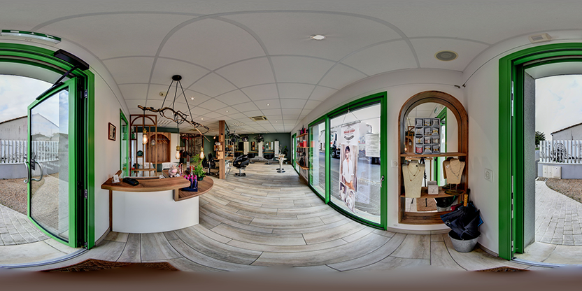 Visite virtuelle 360 de Pause Coiffure - La Chevrolière