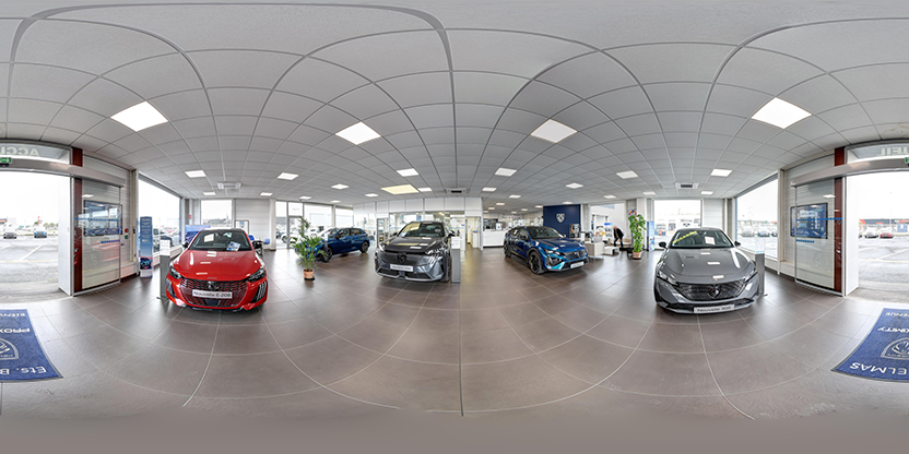 Visite virtuelle 360 de Ets Belmas - Peugeot a Lézignan-Corbières en Aude - Webvisite