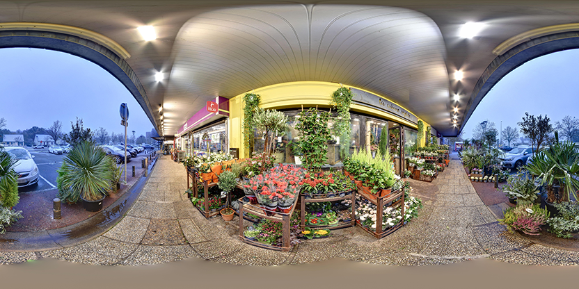 Visite virtuelle 360° de La Cabane Végétale à Saint-Avertin – Fleuriste – Webvisite